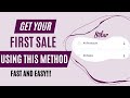How to make your first sale using selarco