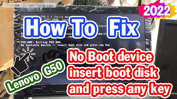 No Boot device -- insert boot disk and press any key - LENOVO G50 | Vi Tính Huỳnh Lâm