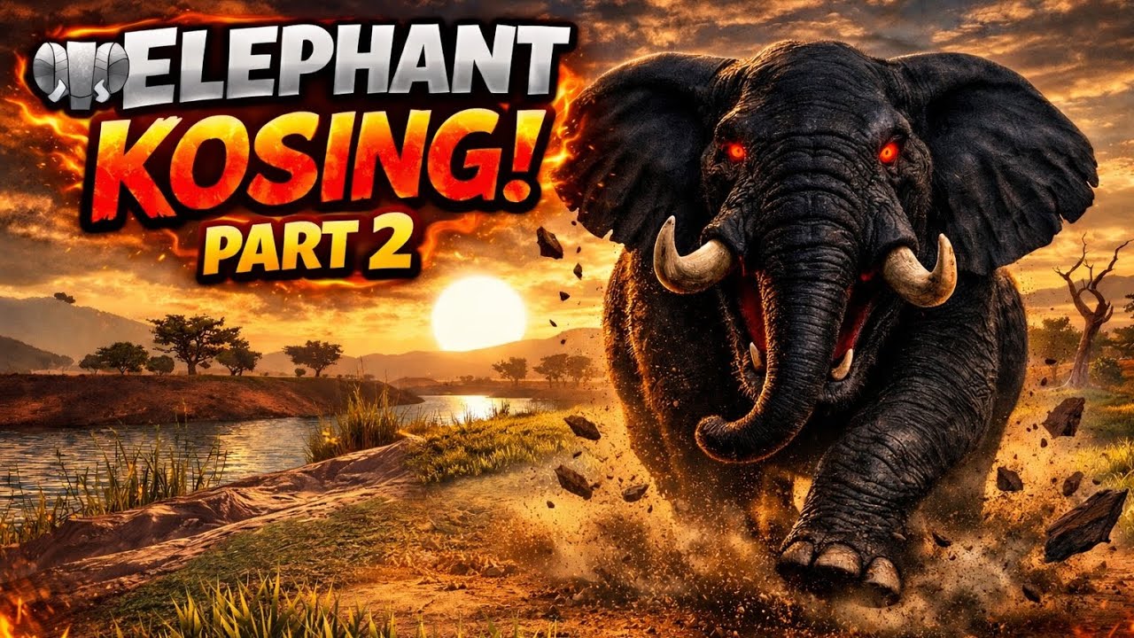 The Most Annoying Elephant in Savannah Life! 🐘🔥 (KOSING Chaos)