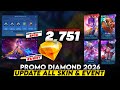 HOW GET 2751 PROMO DIAMOND AND SPEND TO SKINS FANNY LIMITED LEGEND 20 MAGIC WHEEL