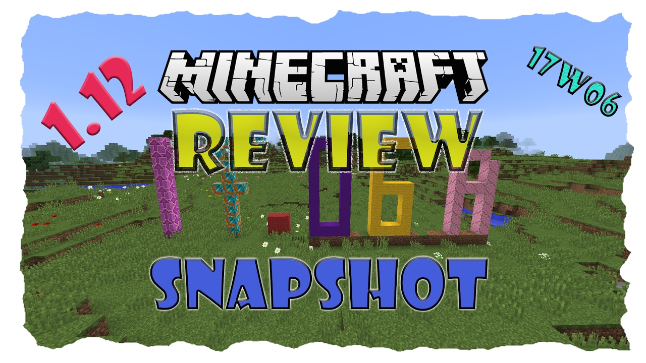 MINECRAFT 1.12 SNAPSHOT 17W06A REVIEW [GERMAN] - YouTube