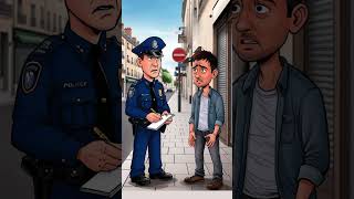 Dialogue Réaliste entre un Policier et un Immigré sans Papiers | Apprendre le Français.