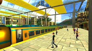 City Train Driver Simulator 2019 #3 / Free Train Games / Android / IOS Gameplay HD screenshot 4