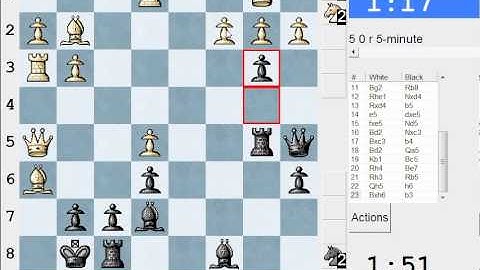 Chess World.net: LIVE Blitz #1499 vs giul (2137) - Sicilian: Najdorf, 6...e6 (B95) - Brilliancy!