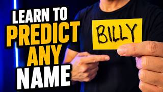 Easy Magic Trick Tutorial: Predict a Name on Paper