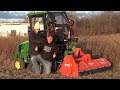 61" Fixed Flail Mower!  WILL IT WORK on Subcompact Tractor?