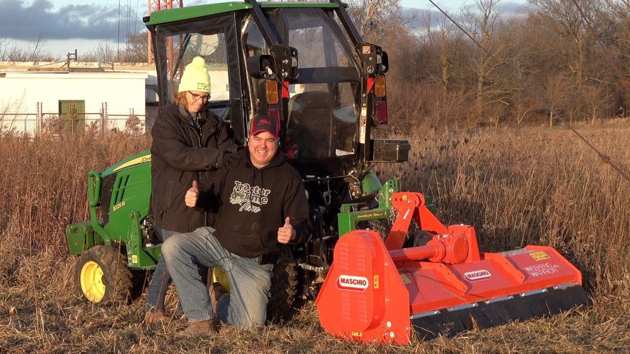 61 inch fixed lawn mower!  Does it work on a subcompact tractor?