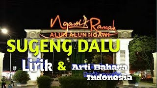 Sugeng Dalu Lirik \u0026 Arti Bahasa Indonesia