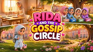 Rida and the Gossip Circle | Islamic Story for Kids | learn manners