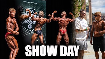 SHOW DAY - PCA First Timers Derby - My First Bodybuilding Show!