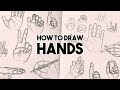 How to Draw Hands |  starting with just 3 simple shapes