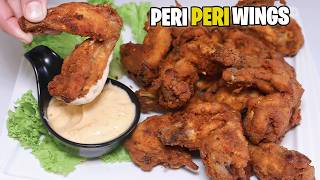 Peri Peri Chicken Wings L Juicy & Crispy Chicken Wings Recipe By Kitchen With Amna