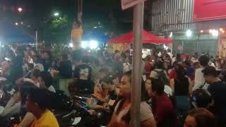 Kemeriahan puncak malam cap go meh 2567/2025 pontianak kalimantan barat.