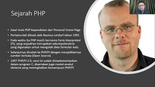 Information Sesi 7 PHP - Variabel dan Aritmatika Guide