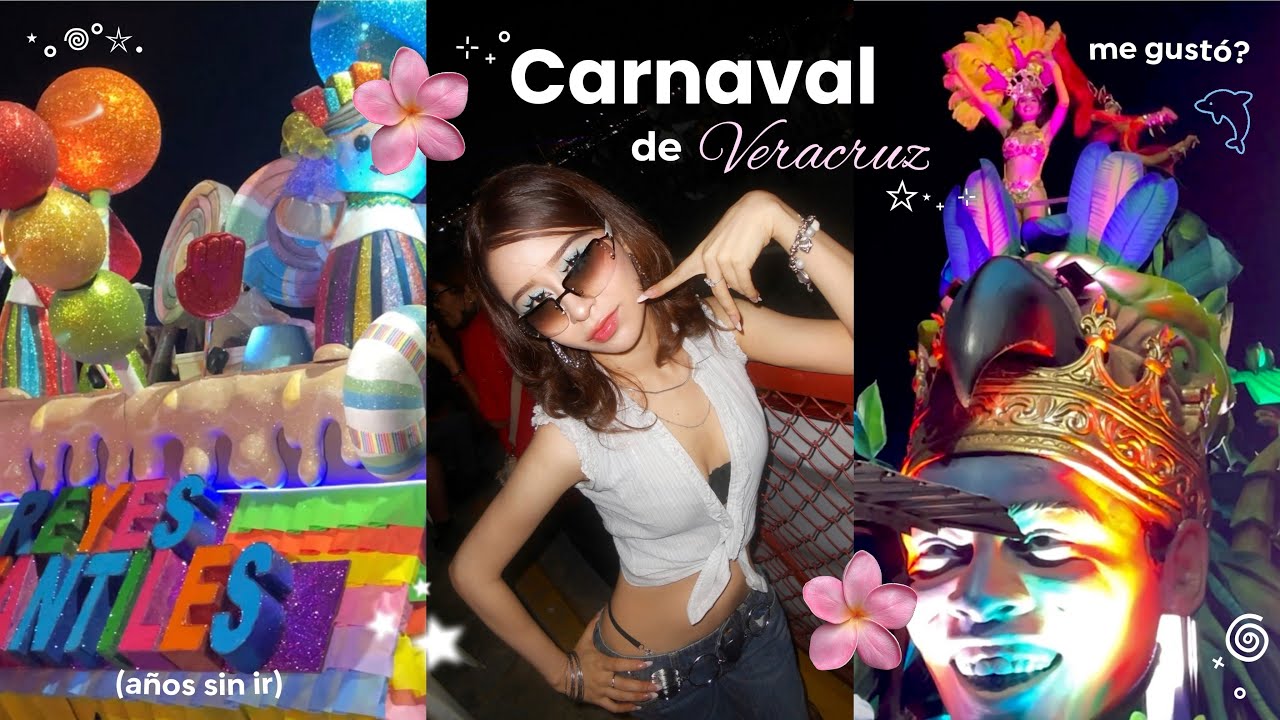 una chica jarocha en el carnaval de su ciudad 🎭🌴| Carnaval de Veracruz 2026₊˚⋆