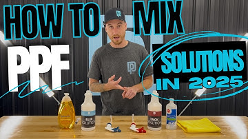 How to mix PPF Solutions in 2025