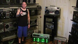 Boombox collection of Luis & video by James 3 August 2022