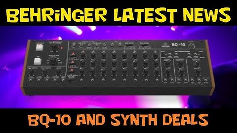 Latest Behringer News 11 November 2025