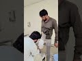 Knee disarticulation amputee Casting 🦿🦾 #prosthetics #casting #knee #kneejoint #doctor #fyp #viral