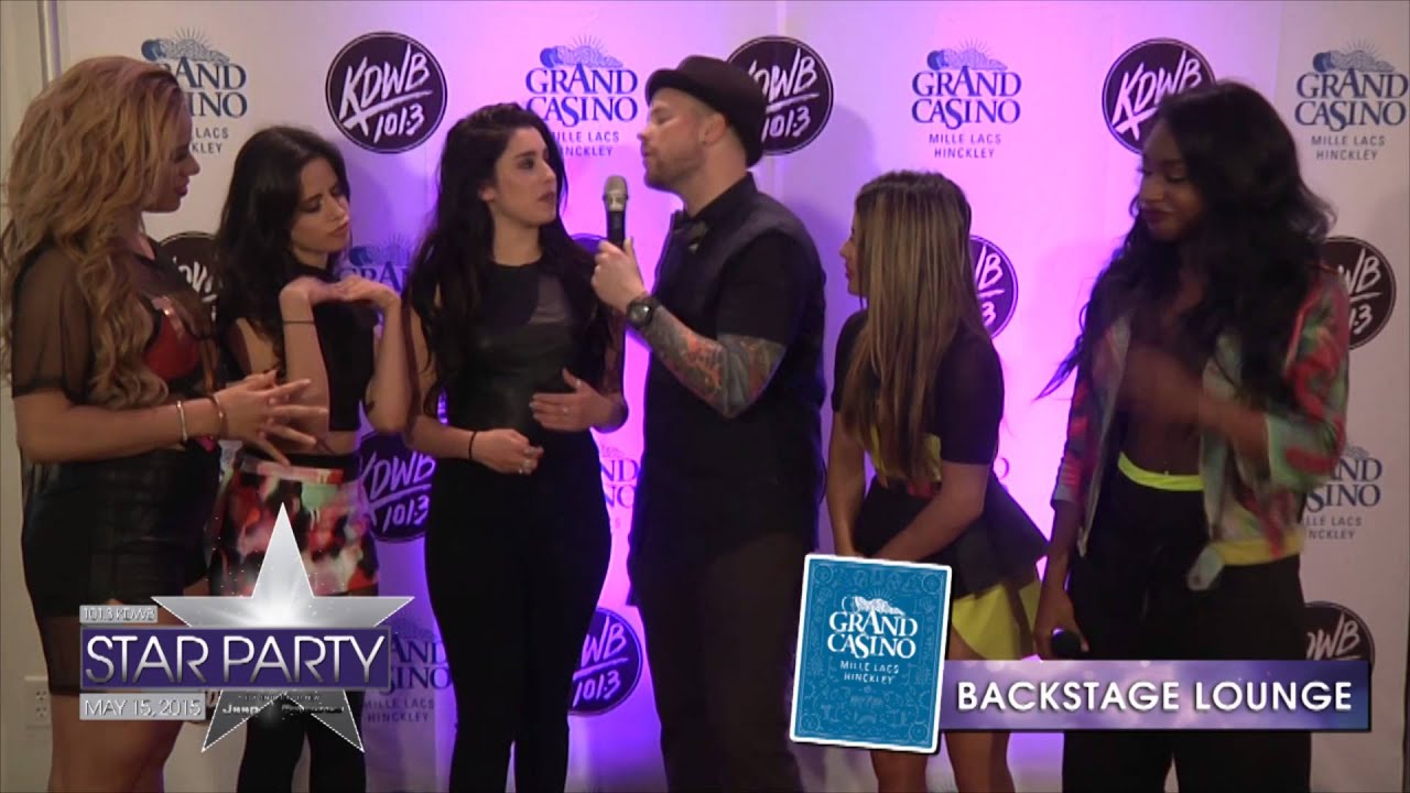 Fifth Harmony backstage at KDWB Star Party 2015