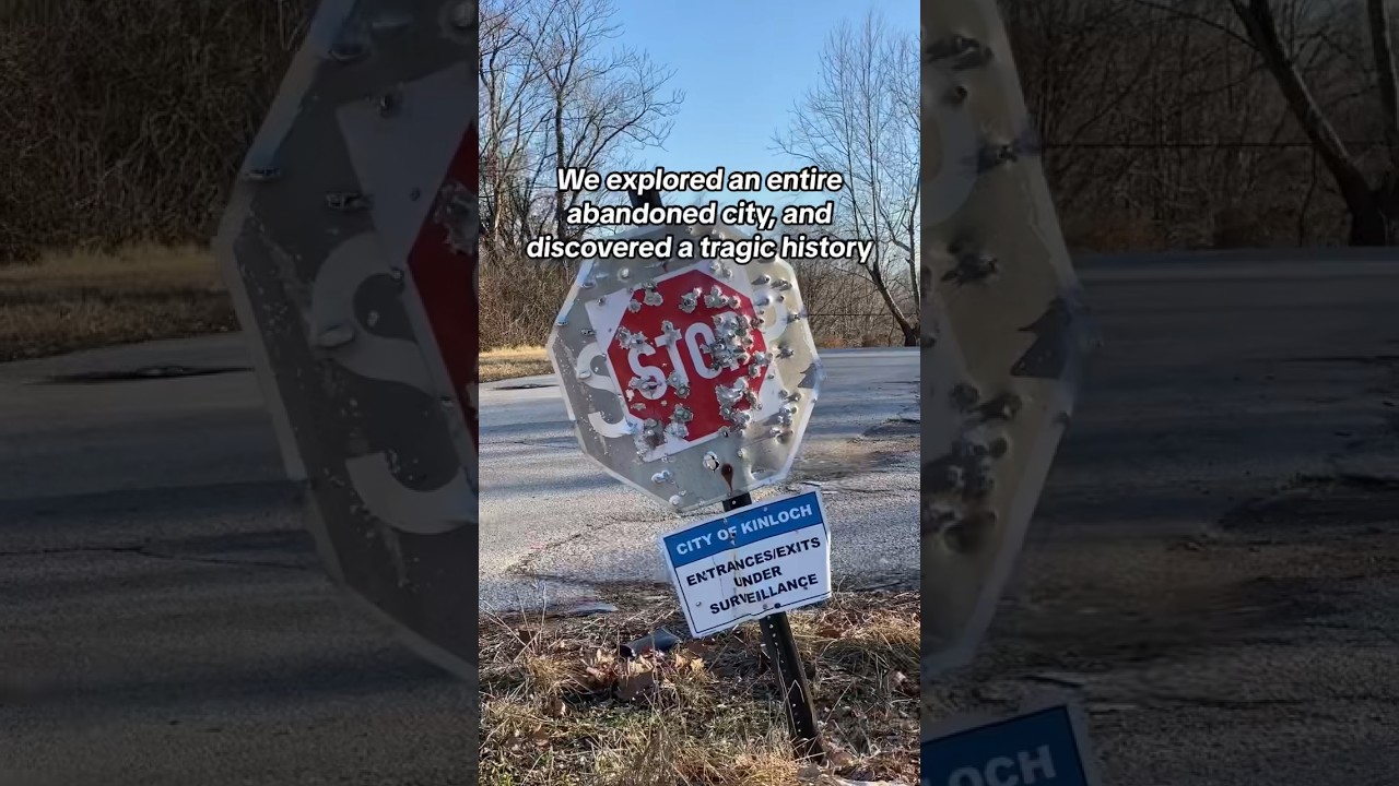 Город-призрак Кинлох, штат Миссури 🏚️🏚️🏚️ 