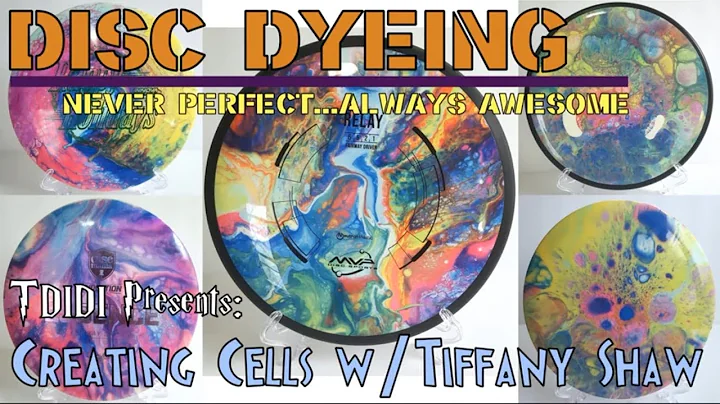 Disc Golf Dyeing - Creating Cells with Tiffany Shaw