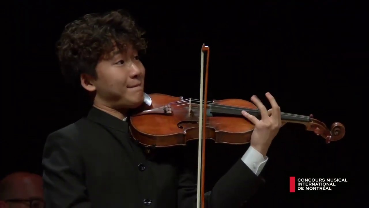 Shihan Wang plays Wieniawski Variations on an Original Theme Op. 15 ...