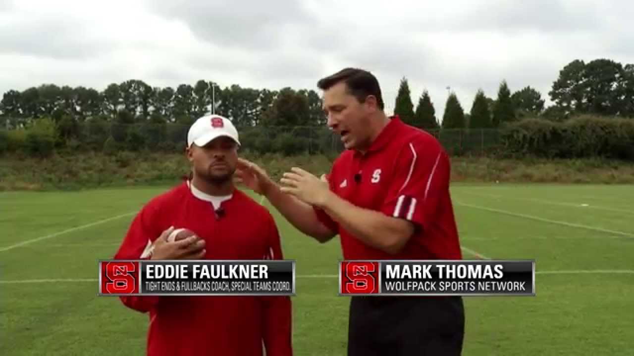 Coached Up with Tight Ends/Fullbacks Coach Eddie Faulkner YouTube