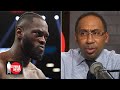 Deontay Wilder on Luis Ortiz rematch, Tyson Fury and Anthony Joshua | Stephen A. Smith Show