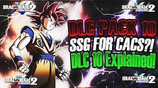 *NEW* Dragon Ball Xenoverse 2 • DLC 10 Super Saiyan God • Why Dimps Didn't Add SSG Theory!
