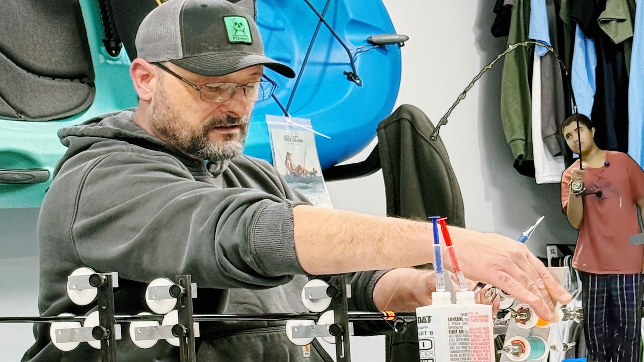 Легендарный мастер по изготовлению удилищ объясняет основы.