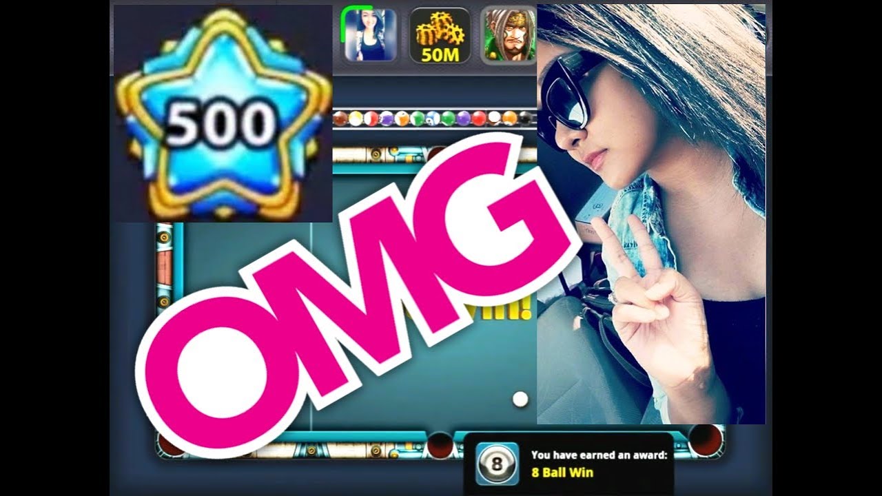 8 Ball Pool - QueenLen TV LEVEL 500 SPECIAL MONTAGE - 