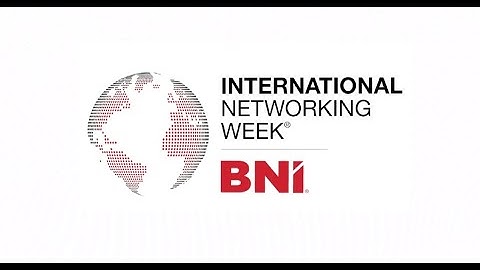 BNI International Networking Week Teaser Video