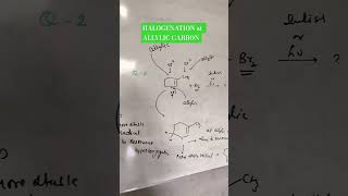 SUBSTITUTION AT ALLYLIC CARBON/#HALOGINATION #alcohal #RSET2026 #rset #RSETEXAM