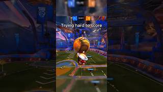 Trying hard to score vs Just fake... #rl #rlchamp #gaming #clips #rlfreestyle #rlclips #rocketleague