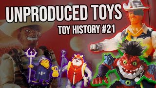 Unproduced Toys - Bravestarr, Aliens, Ewoks & Droids, Battle Trolls & Transformers - Toy History #21