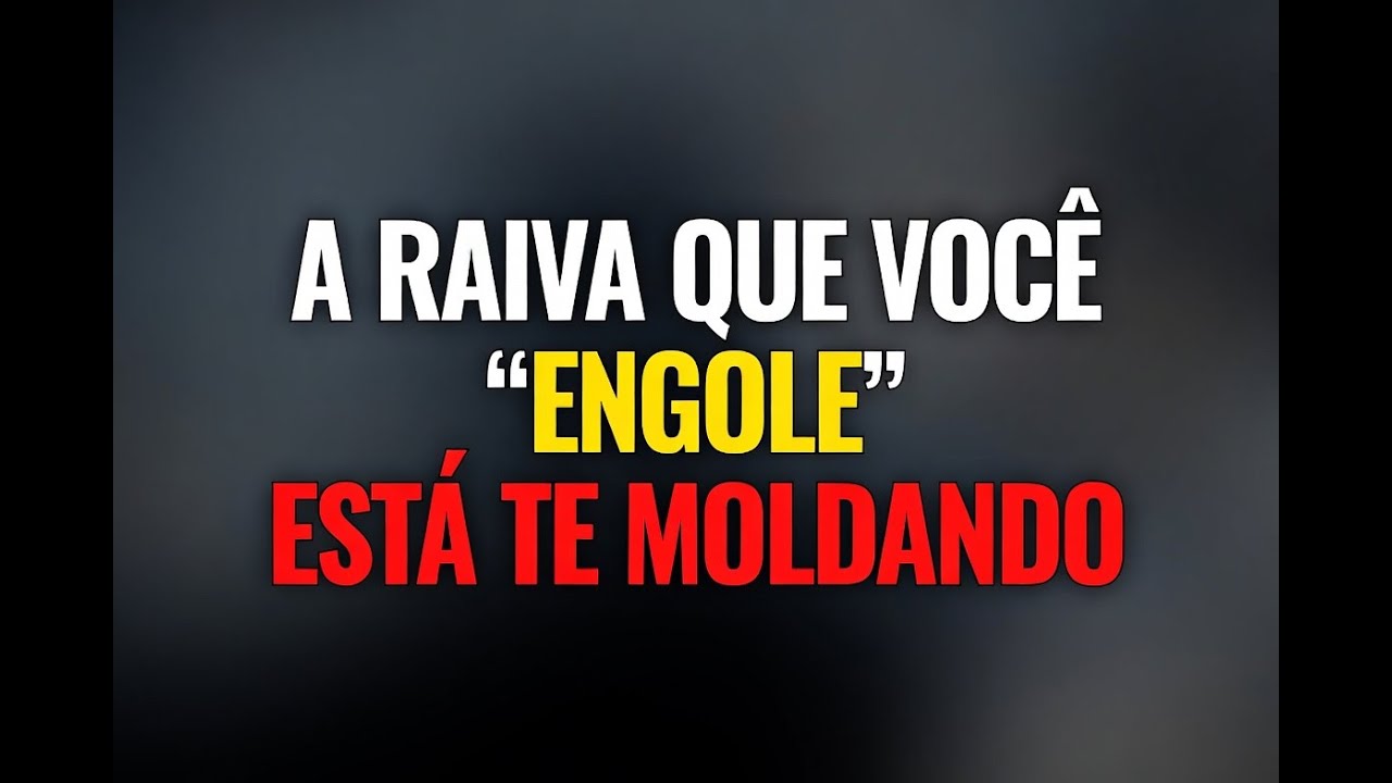 A raiva reprimida não some: ela te transforma 'nisso'.