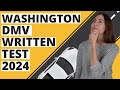 Washington dmv written test 2024 60 questions with explained answers
