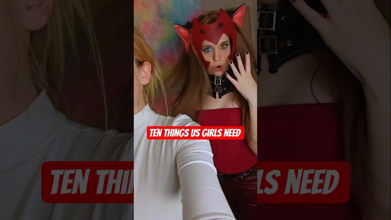 10 things us girls need 💅🏻 | Catra & Adora @nikkihatsunecosplay #cosplay #shorts  #catradora