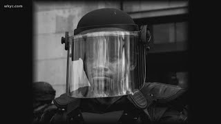 Photographer captures powerful moments during Cleveland protest