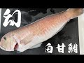 市場価格10万円超えもあった幻の白甘鯛45cm1.2kg
