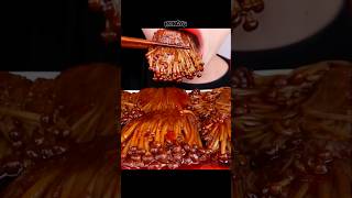 Asmr 아삭 팽이버섯 먹방