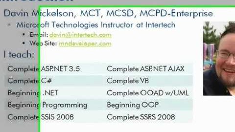Intertech ASP.NET AJAX Custom Controls Training- 1
