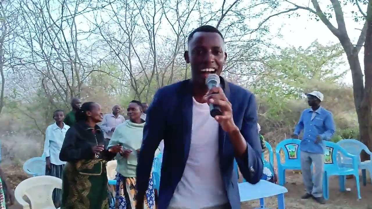 Kaka Daudi performing at Joyce Mwendwa's dowery payment Kiusyani Kitui