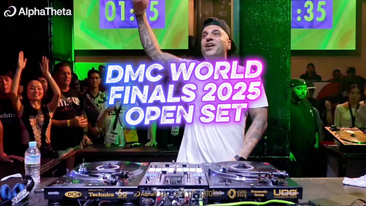 DJ IRON DMC WORLD FINALS TOKYO 2025 THE OPEN WORLD CHAMPIONSHIP