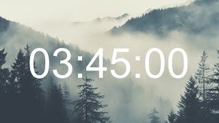 3 Hours 45 Minutes Timer with Final Alarm [No MID ROLL Ads] - 225 Minutes