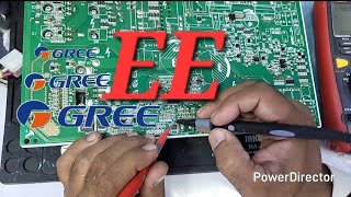 Gree Dc inverter ac EE error code outdoor pcb Dc inverter ac pcb training center Babar Electronics