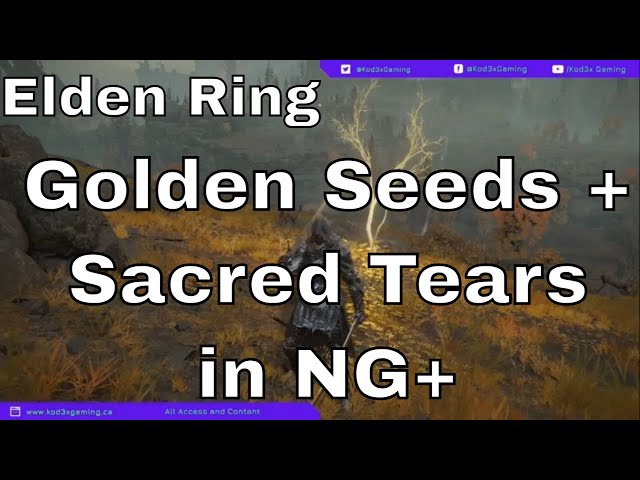 Elden Ring flask upgrade locations: Where to find Golden Seeds and Sacred  Tears in Elden Ring