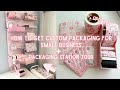 How to get custom packaging for small business  packaging station tour affordable custom packaging