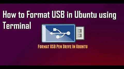 How to Format USB drive in Linux Ubuntu using terminal ( 100 % working )